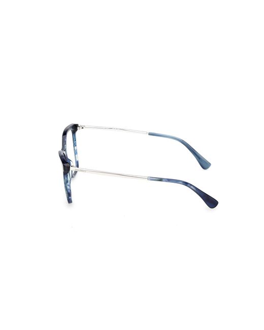 Max Mara Black Mm5235 092 Optical Frames Acetate Round Normal