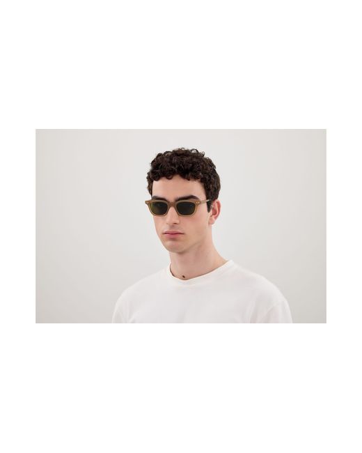 Gucci Black Gg1946S 003 Sunglasses Acetate Round for men