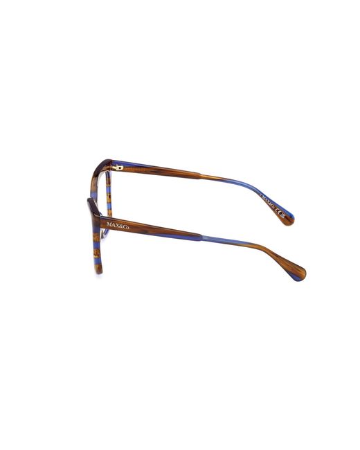 MAX&Co. Black Mo5130 092 Optical Frames Acetate Squared Normal