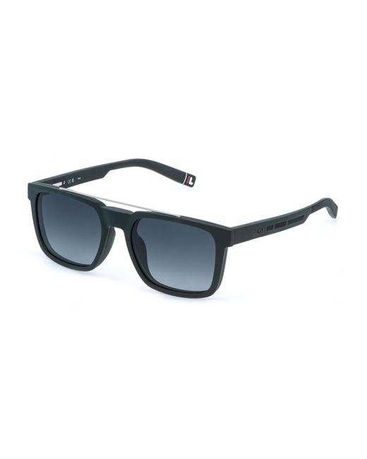 Fila Black Ufia90 J97P Optical Frames Injected Smoke Squared Nuanced for men