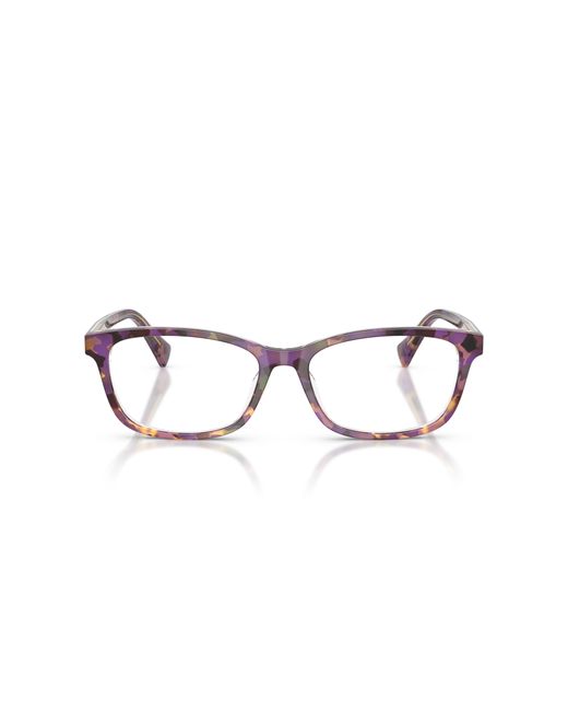 Ralph Lauren Black Ra7194U 6303 Optical Frames Acetate Transparent Squared Normal