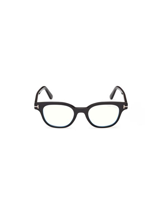 Tom Ford Black Ft6130-B 001 Optical Frames Acetate Squared Normal