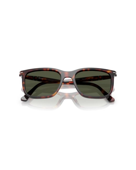 Persol Black Po3357S Renzo 24/31 Sunglasses Acetate Squared Normal