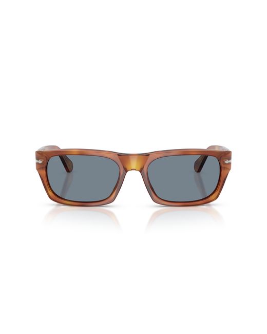 Persol Black Po3398S 96/56 Sunglasses Acetate Squared Normal