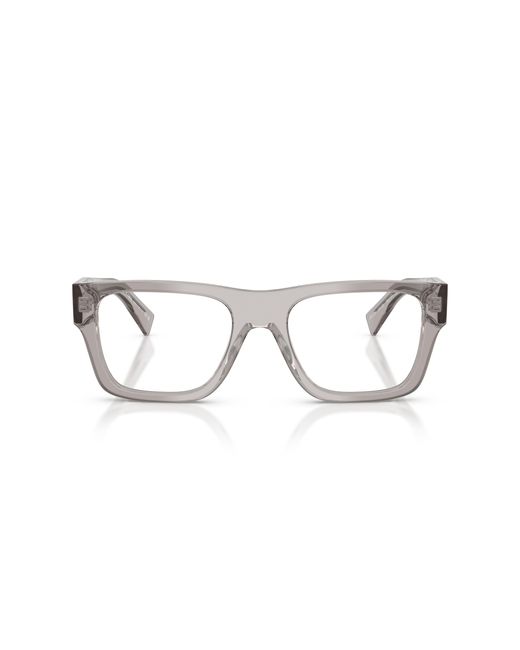 Prada Black Pr C01V 18J1O1 Optical Frames Acetate Pillow Normal for men