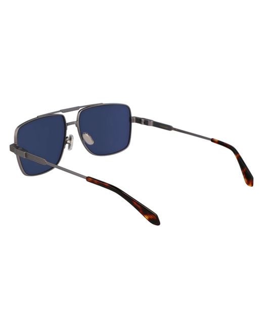 Ferragamo Black Sf318S 021 Sunglasses Titanium Squared Normal for men