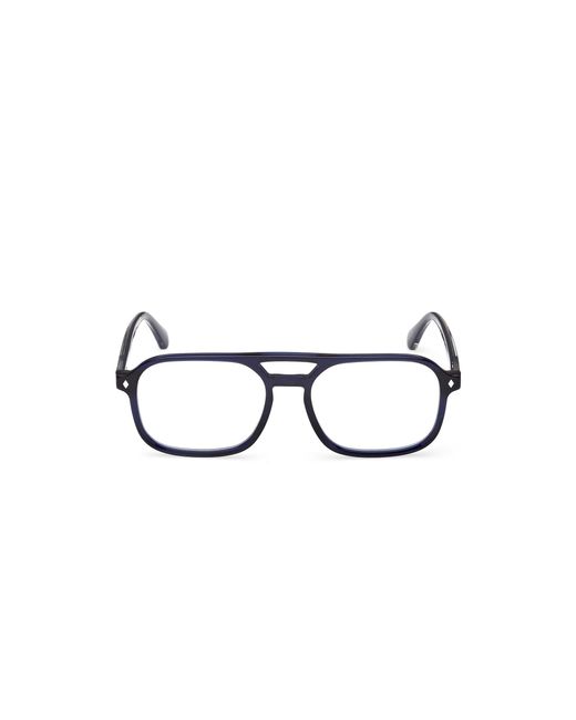 Web Black We5473 092 Optical Frames Acetate Squared Normal for men