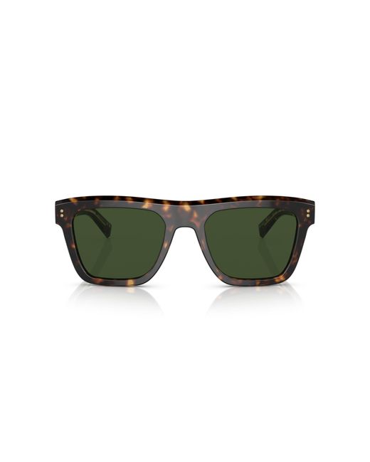 Dolce & Gabbana Black Dg4420 502/71 Sunglasses Acetate Squared Normal for men