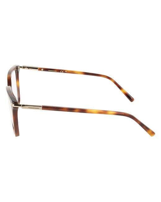 Ferragamo Black Sf3038 240 Optical Frames Acetate Squared Normal
