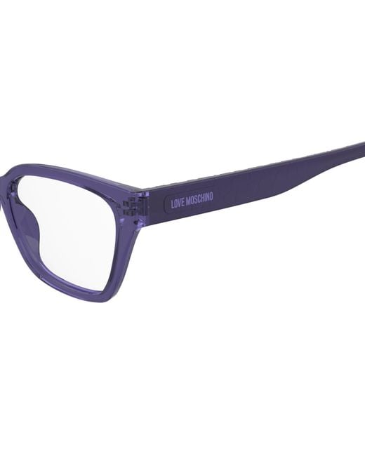 Moschino Black Mol687 B3V Optical Frames Polyamide Squared Normal