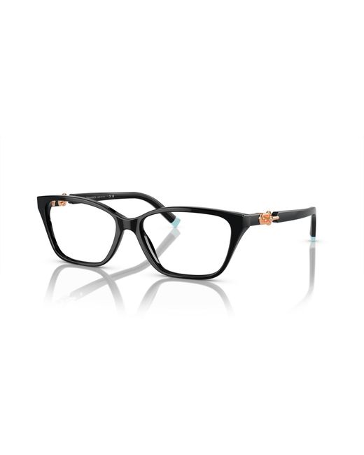 Tiffany & Co Black Tf2229 8420 Optical Frames Acetate Squared Normal