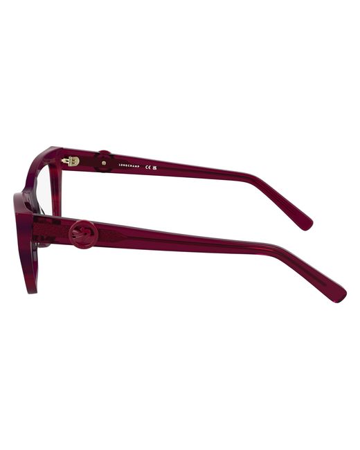Longchamp Black Lo2762 602 Optical Frames Acetate Squared Normal