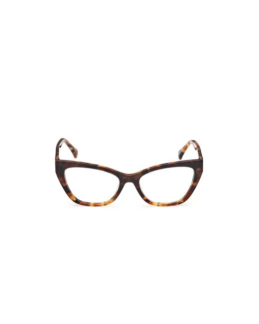 Max Mara Black Mm5228 056 Optical Frames Acetate Cat Eye Normal