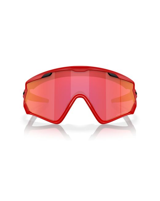 Oakley Red Oo9418 Wind Jacket 2.0 941825 Sunglasses O_Matter Mask Normal Prizm for men