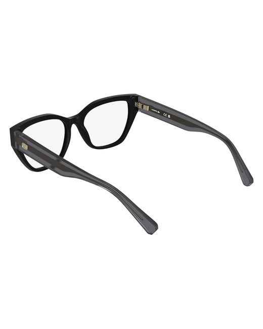 Lacoste Black L4015 001 Optical Frames Bio-Injected Butterfly Normal