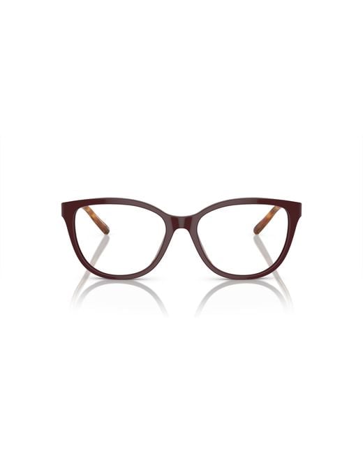 Emporio Armani Black Ea3190 5577 Optical Frames Acetate Transparent Pillow Normal