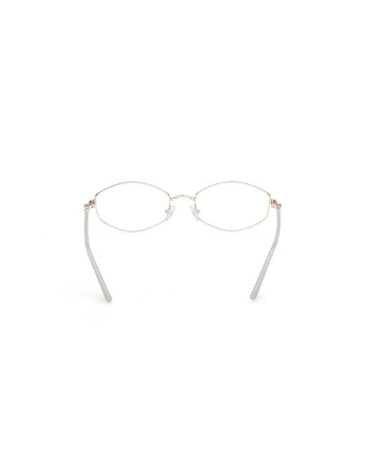 Guess Black Gu50355 033 Optical Frames Metal Geometric Normal