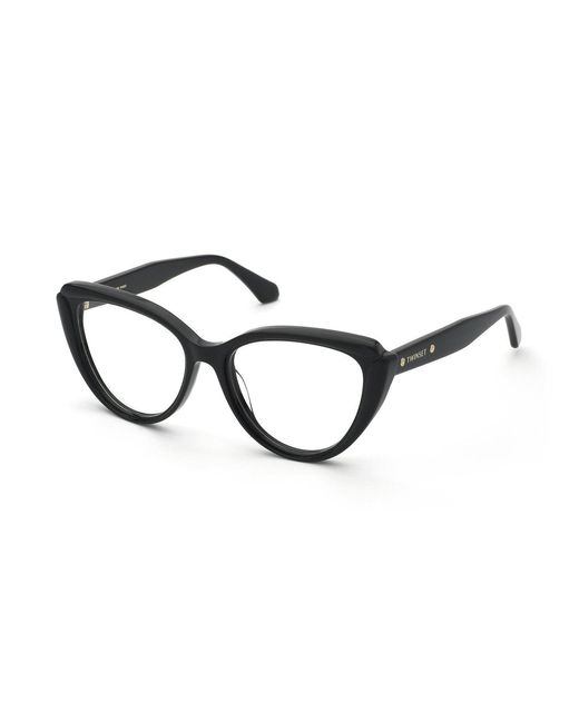 Twinset Black Vtw078 700 Optical Frames Acetate Butterfly