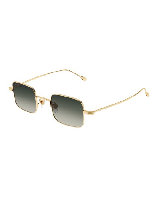Gucci Black Gg1813S 008 Sunglasses Metal Squared