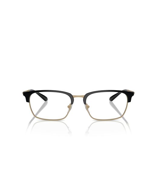 Emporio Armani Black Ea3243 3002 Optical Frames Injected Pillow Normal for men