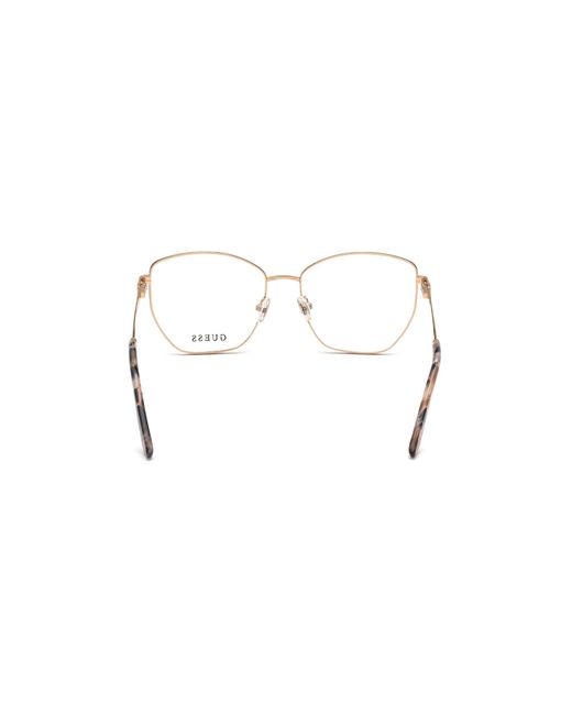 Guess Black Gu2825 005 Optical Frames Metal Squared Normal