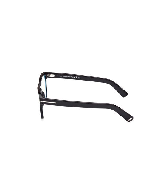 Tom Ford Black Ft5942-B 001 Optical Frames Acetate Squared Normal for men