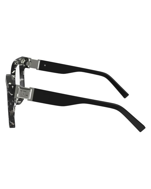 Karl Lagerfeld Black Kl6149 016 Optical Frames Acetate Squared Normal Normal