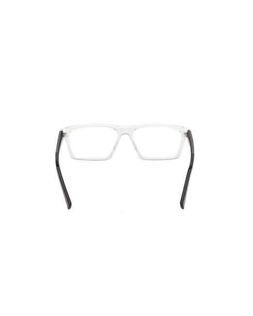 Timberland Black Tb50091 026 Optical Frames Injected Squared Normal for men