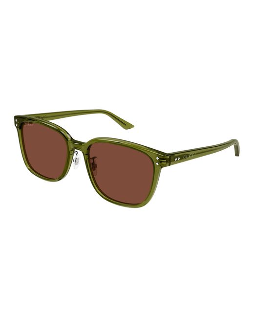 Gucci Black Gg1896Sk 004 Sunglasses Acetate Squared for men