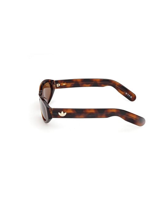 Adidas Black Or0139 52E Sunglasses Acetate Round Normal