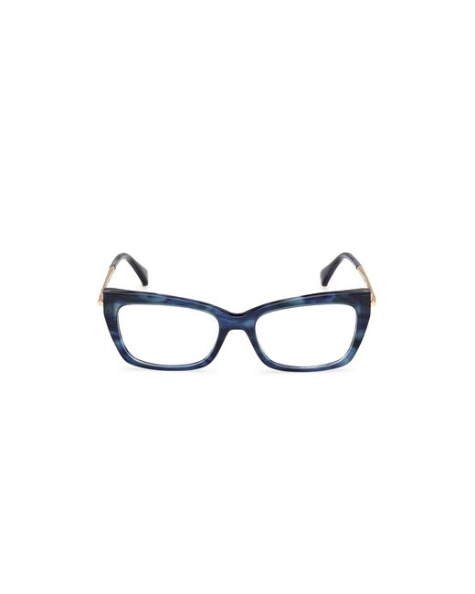 Max Mara Black Mm5137 092 Optical Frames Acetate Cat Eye Normal