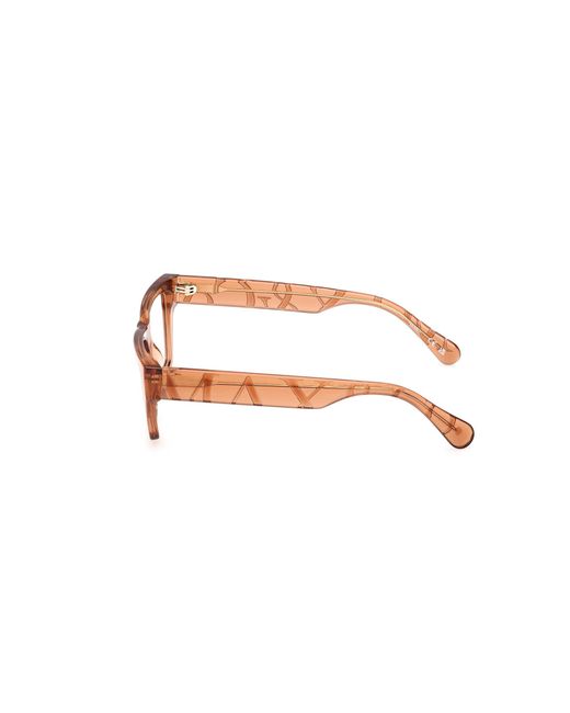 MAX&Co. Black Mo5185 072 Optical Frames Injected Squared Normal