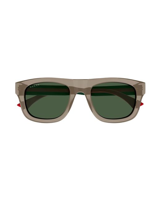 Gucci Green Gg1991S 003 Sunglasses Acetate Squared for men