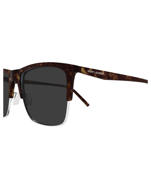 Saint Laurent Black Sl 768 003 Sunglasses Bio-Inject Squared for men