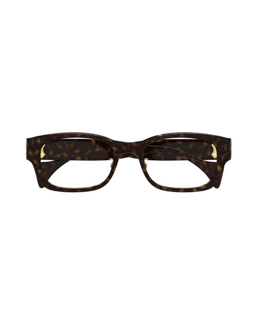 Gucci Black Gg1744Oj 002 Optical Frames Acetate Transparent Squared