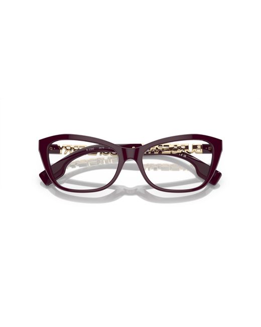 Burberry Black Be2392 3979 Optical Frames Acetate Transparent Cat Eye Normal