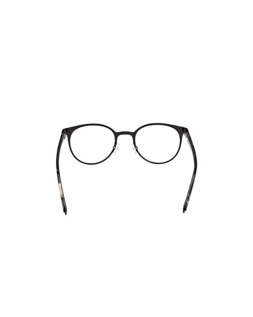 Guess Black Gu50192 002 Optical Frames Metal Round Normal for men