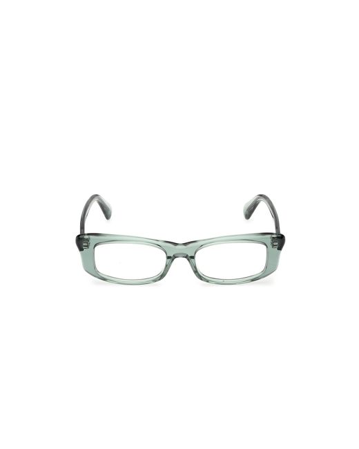 MAX&Co. Black Mo5216 093 Optical Frames Acetate Squared Normal