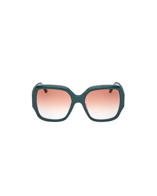 Guess Black Gm00014 98F Sunglasses Acetate Squared Normal