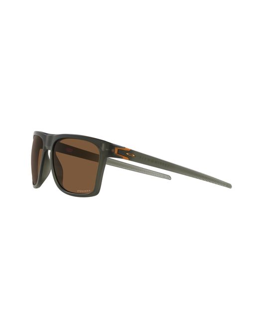 Oakley Black Oo9100 Leffingwell 910011 Sunglasses O_Matter Copper Squared Normal Prizm for men
