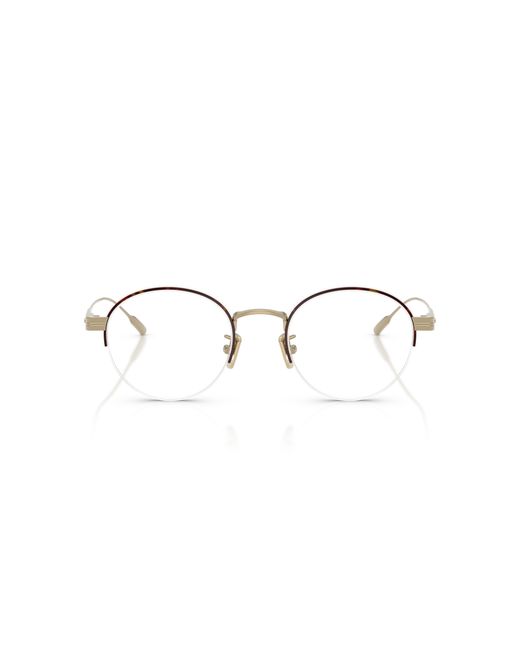 Moncler Black Me1016Td 1026 Optical Frames Titanium Transparent Round Normal