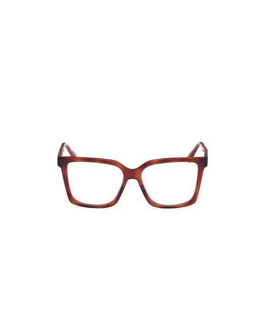 MAX&Co. Black Mo5173 053 Optical Frames Injected Squared Normal