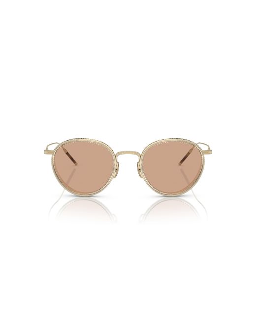 Oliver Peoples Black Ov1318T Tk-8 5327 Optical Frames Titanium Transparent Pantos Normal