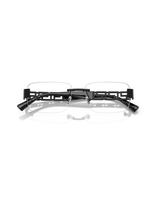 Versace Black Ve1310 1261 Optical Frames Metal Pillow Normal for men