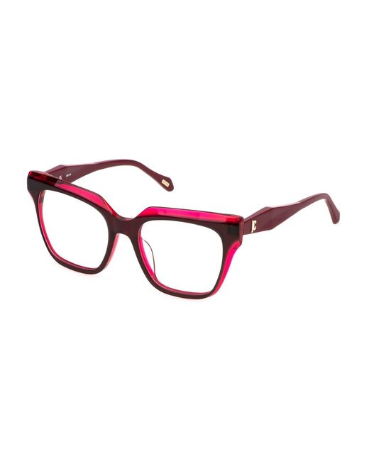 Just Cavalli Black Vjc121 09Yq Optical Frames Acetate Squared