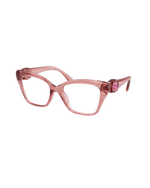 Swarovski Black Sk2056U 3001 Optical Frames Injected Cat Eye Normal