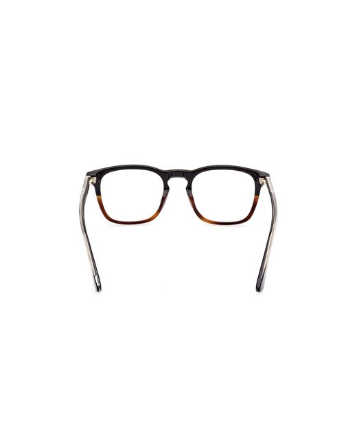 Web Black We5386 056 Optical Frames Acetate Squared Normal for men