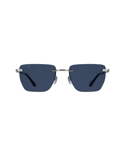 Lacoste Black L282S 038 Sunglasses Metal Squared Normal for men