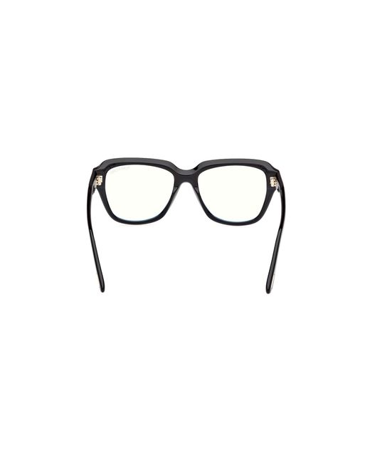 Tom Ford Black Ft5988-B 001 Optical Frames Acetate Squared Normal