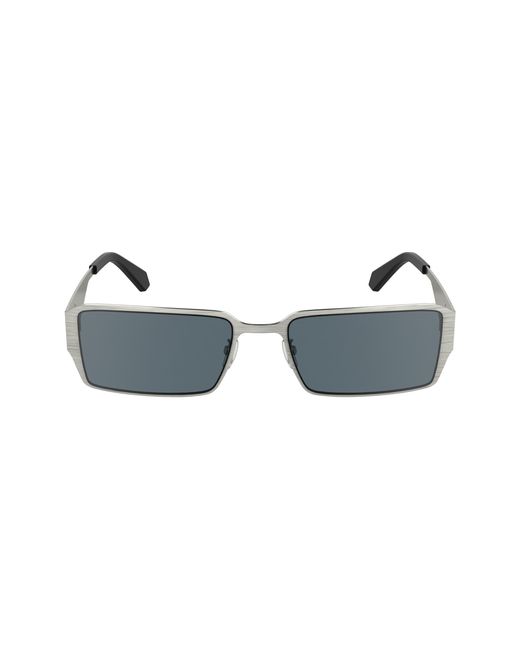 Calvin Klein Black Ckj24206S 044 Sunglasses Metal Squared Normal